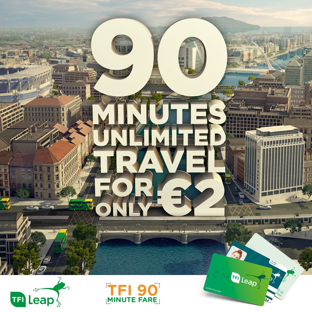 TFI 90 €2 on TFI Leap Card